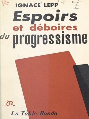 cover image of Espoirs et déboires du progressisme